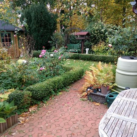 Ruhige, Gemuetliche 1-Zimmer Gartenwohnung Fuer 2 Erwachsene Lubeck Luaran gambar